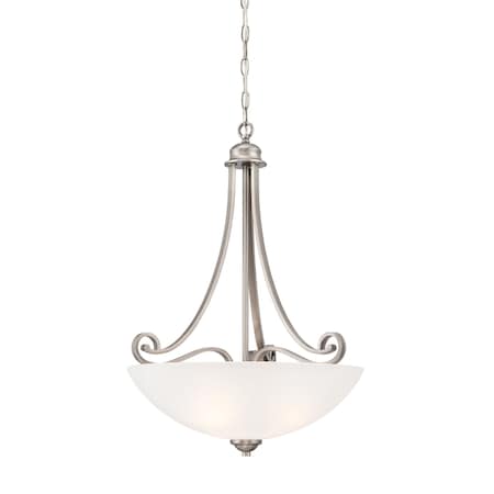 Thomas Haven 1Light Pendant in Satin Pewter TC0016741